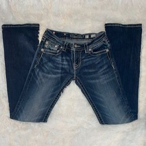 Like new, Miss Me Signature Boot Jeans